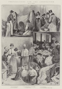 Preparations for the Coronation by Paul Frenzeny